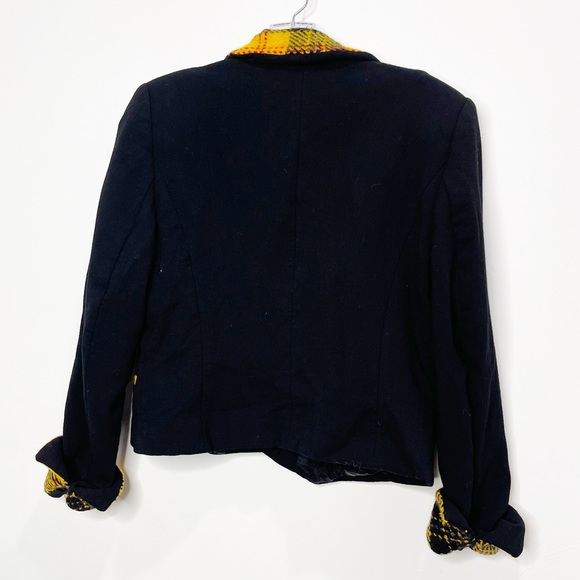 Vintage Clueless Blazer Inspired 90s Wool Blazer Size 10 (Size 42 FR) - Picture 8 of 8